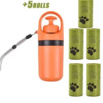 NuVora Easy Scoop Poop Scooper – With Built-In Bag Dispenser