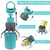 NuVora Easy Scoop Poop Scooper – With Built-In Bag Dispenser