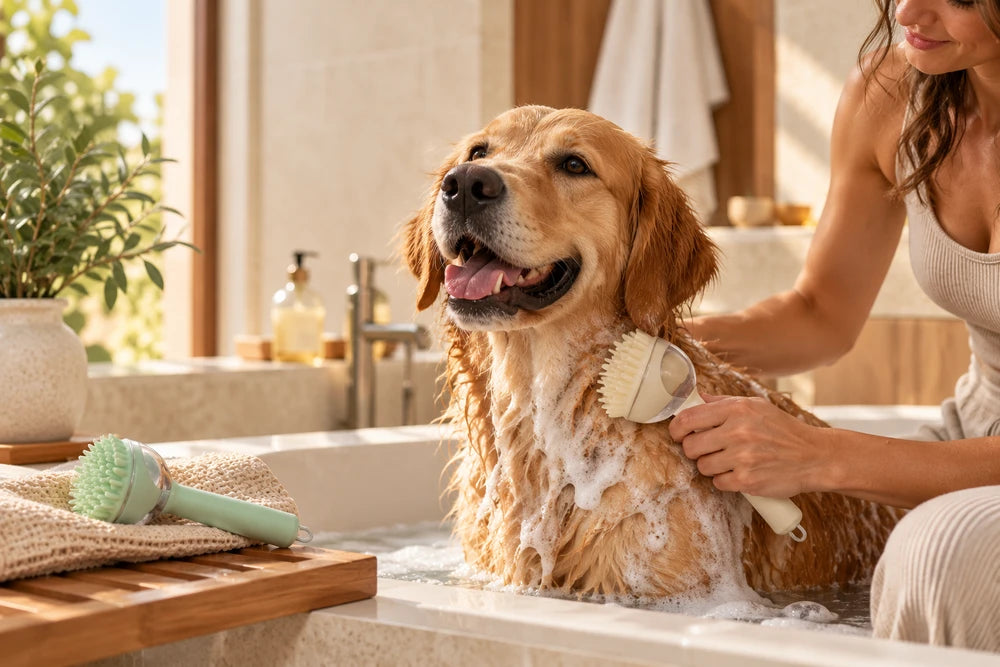 NuVora 3-in-1 Pet Grooming Brush