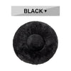 NuVora Fluffy Donut Bed – Plush Round Bed for Dogs & Cats