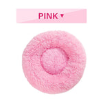 NuVora Fluffy Donut Bed – Plush Round Bed for Dogs & Cats