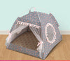 NuVora Cozy Tent Bed – Hideaway Bed for Small Dogs & Cats