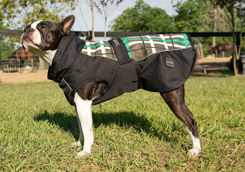 All Weather Dog Coat by FITS – Waterproof, Insulated & Reflective