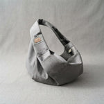 Lof grey mesh pet sling carrier for small dogs and cats