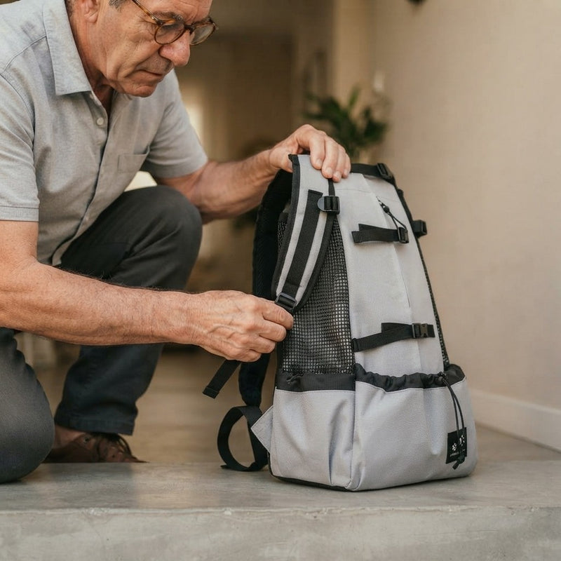 Adventure Backpack by Amelia Nest – Pet Travel Carrier