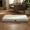 NuVora orthopedic dog bed with soft faux fur and non-slip base