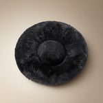NuVora Fluffy Donut Bed – Plush Round Bed for Dogs & Cats