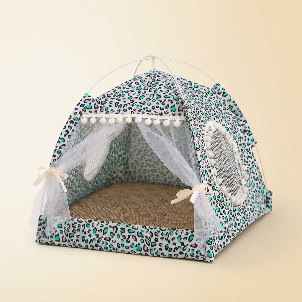 NuVora Cozy Tent Bed – Hideaway Bed for Small Dogs & Cats